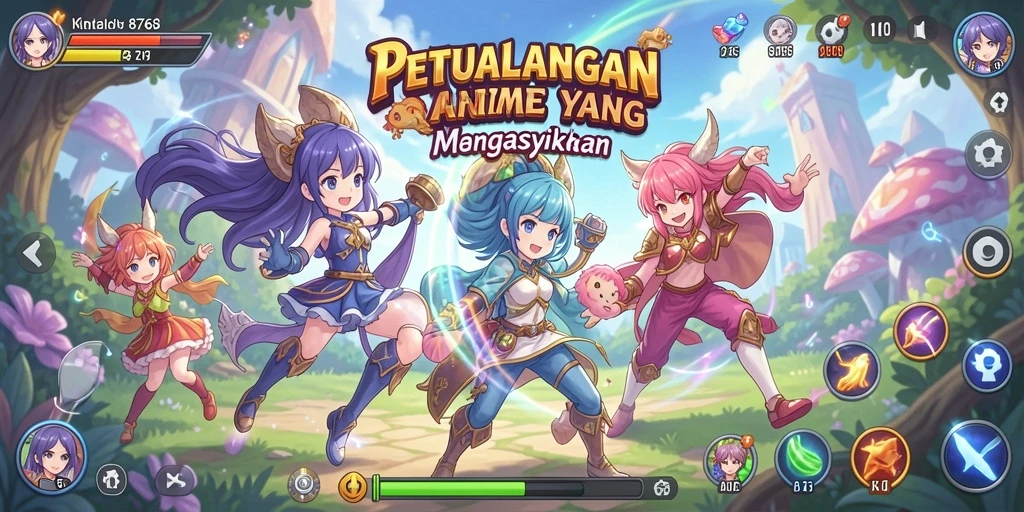 Tampilan gameplay 8768 yang menakjubkan dan aksi mendebarkan.