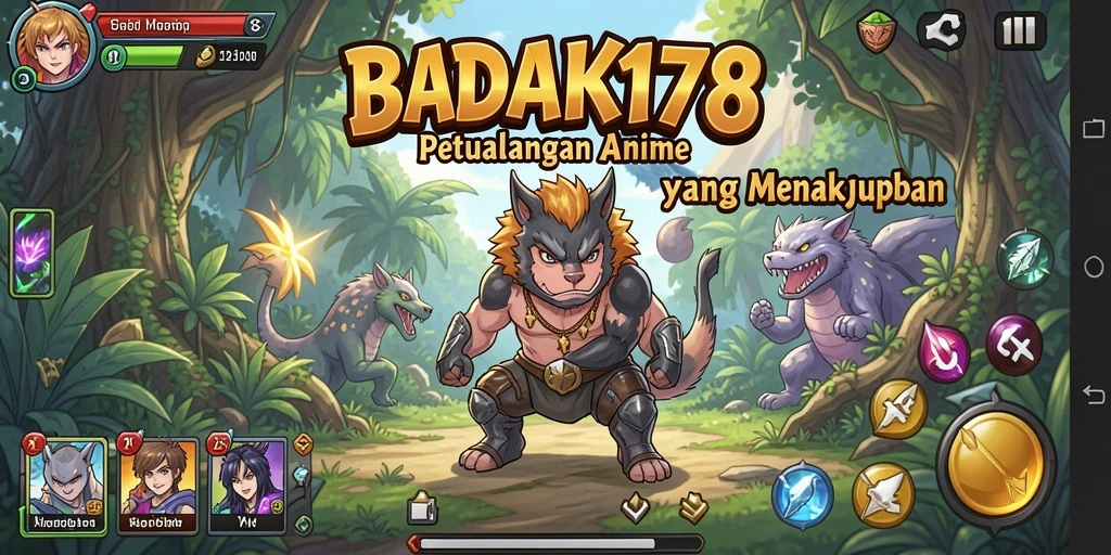 Tampilan gameplay BADAK178 yang mendebarkan dan penuh aksi.
