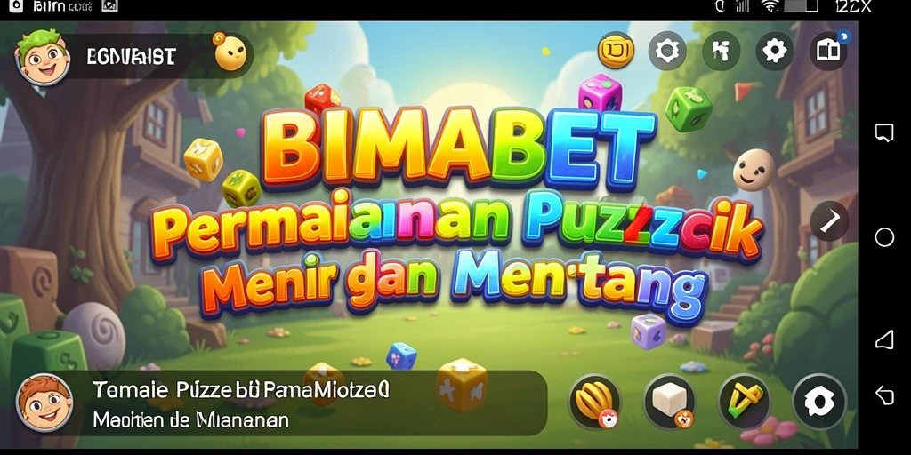 Tampilan menarik dari gameplay Puzzle di BIMABET yang menantang.