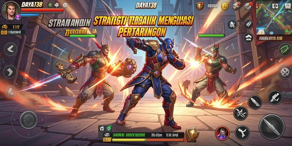 Screenshot tampilan gameplay strategis yang memukau di DAYA138.