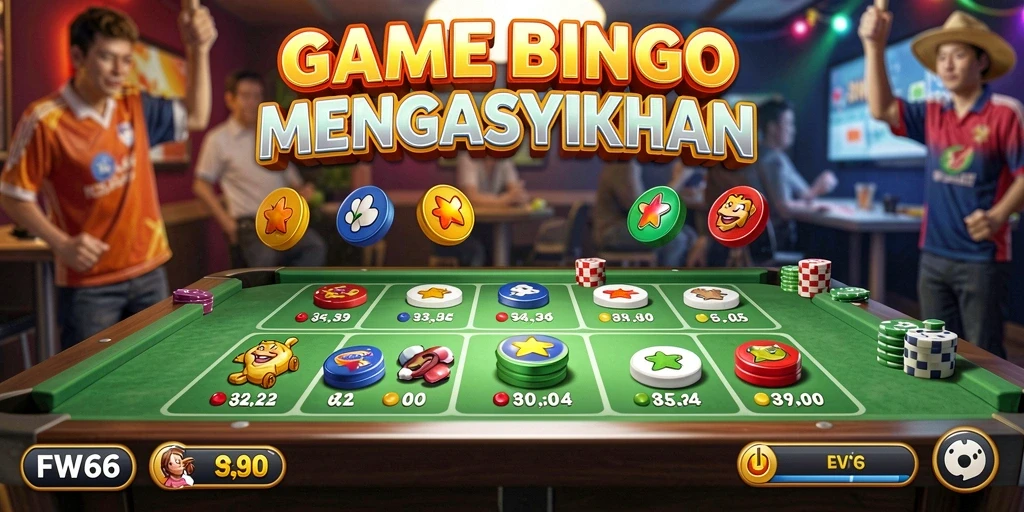 Tampilan gameplay <strong>FW66</strong> menunjukkan momen seru dalam permainan Bingo.