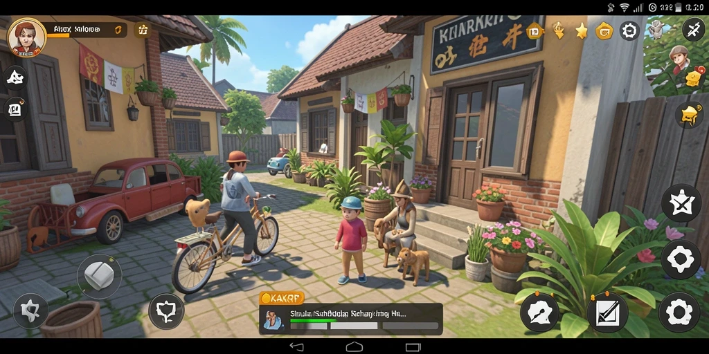 Tampilan gameplay KAKRP yang menarik dan interaktif.