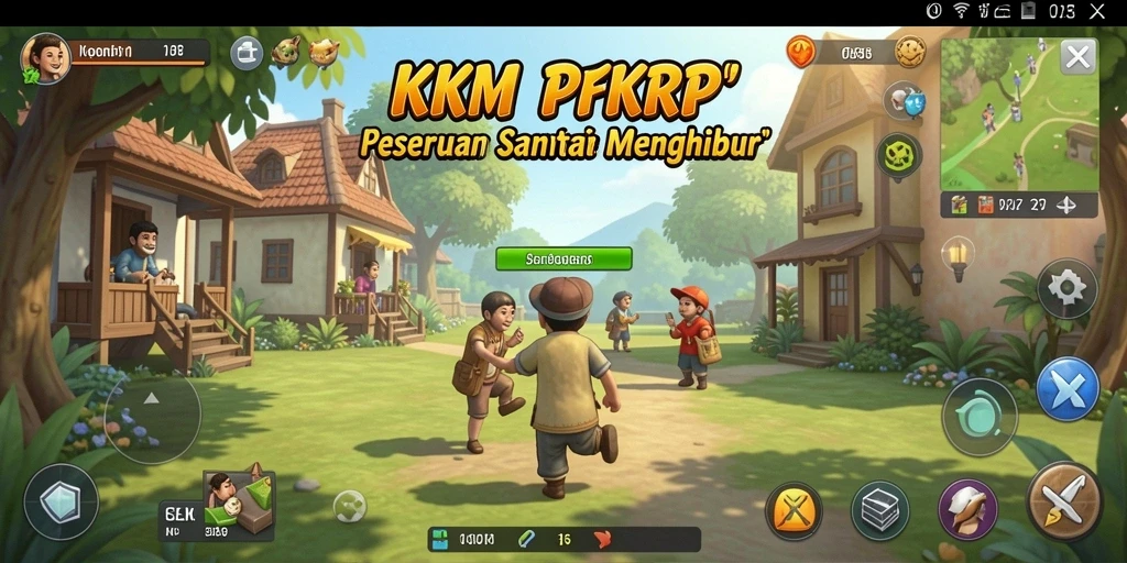 Tangkapan layar KKRP menampilkan gameplay yang seru dan interaktif.