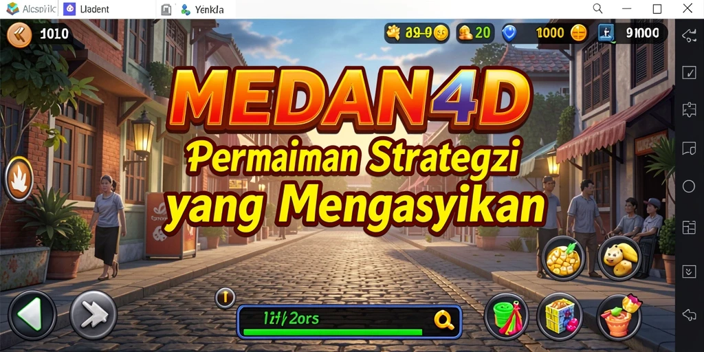 Tampilan gameplay <strong>MEDAN4D</strong> yang epik dan mendebarkan.
