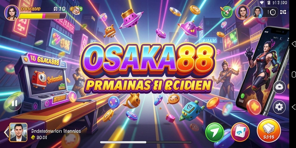 Tampilan dinamis dan menarik dari gameplay OSAKA88 yang penuh aksi.