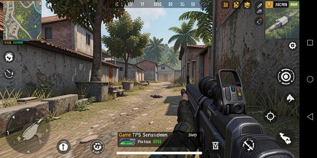 Tampilan gameplay dinamis dari PLAYWIN yang memukau.