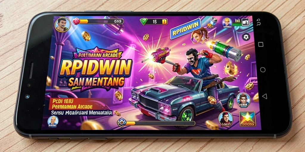 Tangkapan layar RPIDWIN menampilkan gameplay yang seru dan menantang.