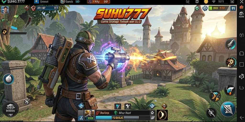 Tampilan gameplay menarik dan penuh strategi di SUHU777.