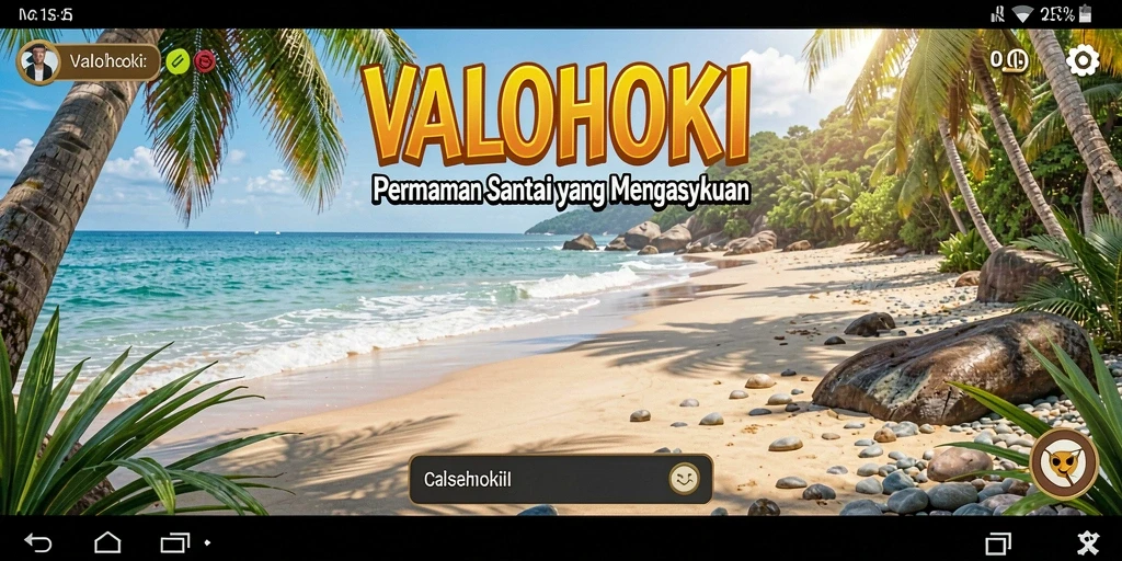 Tampilan gameplay VALOHOKI yang seru dan menarik.